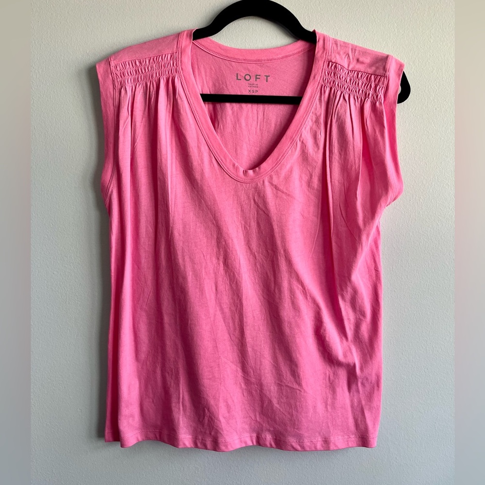 Loft Pink Blouse with tags